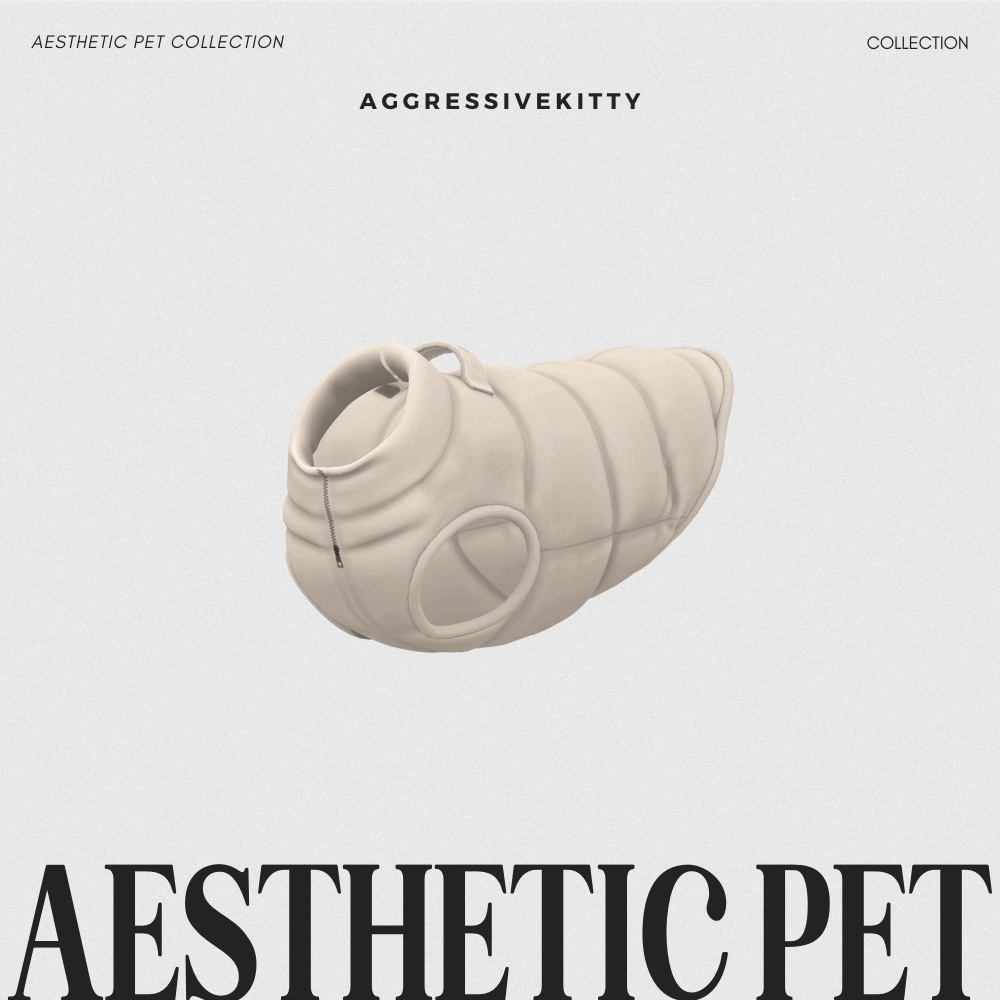 Галерея мода Коллекция для питомцев Aesthetic Pet Collection #3
